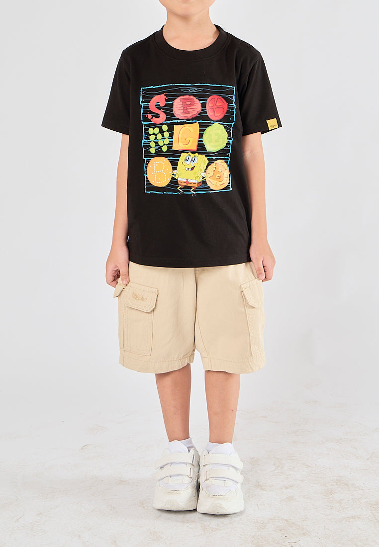 Mossimo Kids Jomel Light Beige Four Pocket Cargo Shorts