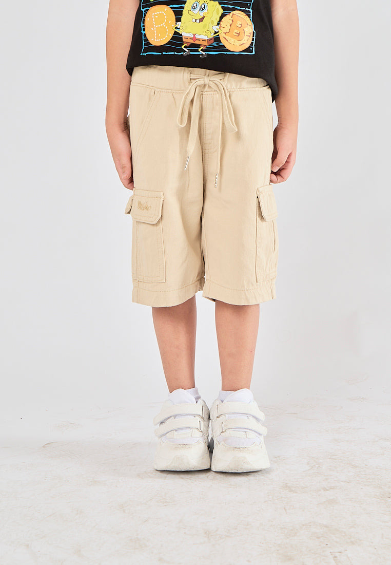 Mossimo Kids Jomel Light Beige Four Pocket Cargo Shorts