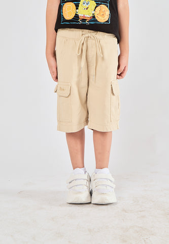 Mossimo Kids Jomel Light Beige Four Pocket Cargo Shorts