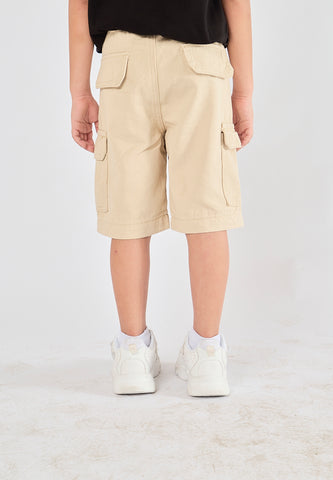 Mossimo Kids Jomel Light Beige Four Pocket Cargo Shorts
