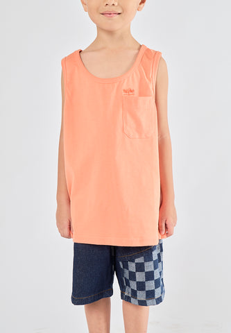 Mossimo Kids Jessie Apricot Orange Sleeveless Top