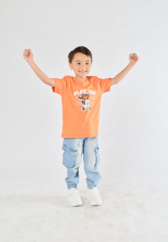 Mossimo Kids Kio Flame Orange Regular Tshirt