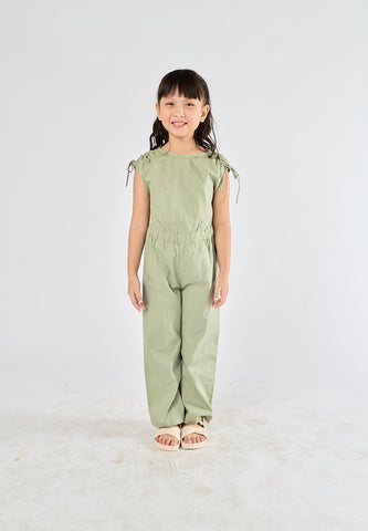Mossimo Kids Zae Light Green Jumpsuit
