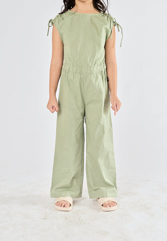 Mossimo Kids Zae Light Green Jumpsuit