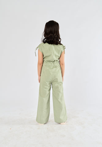 Mossimo Kids Zae Light Green Jumpsuit
