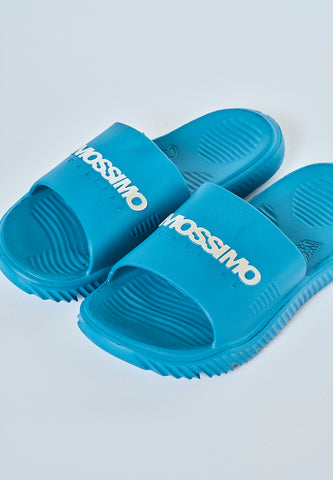 Mossimo Lincoln Blue Mens Slides