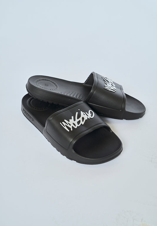 Mossimo Cooper Black Mens Slides