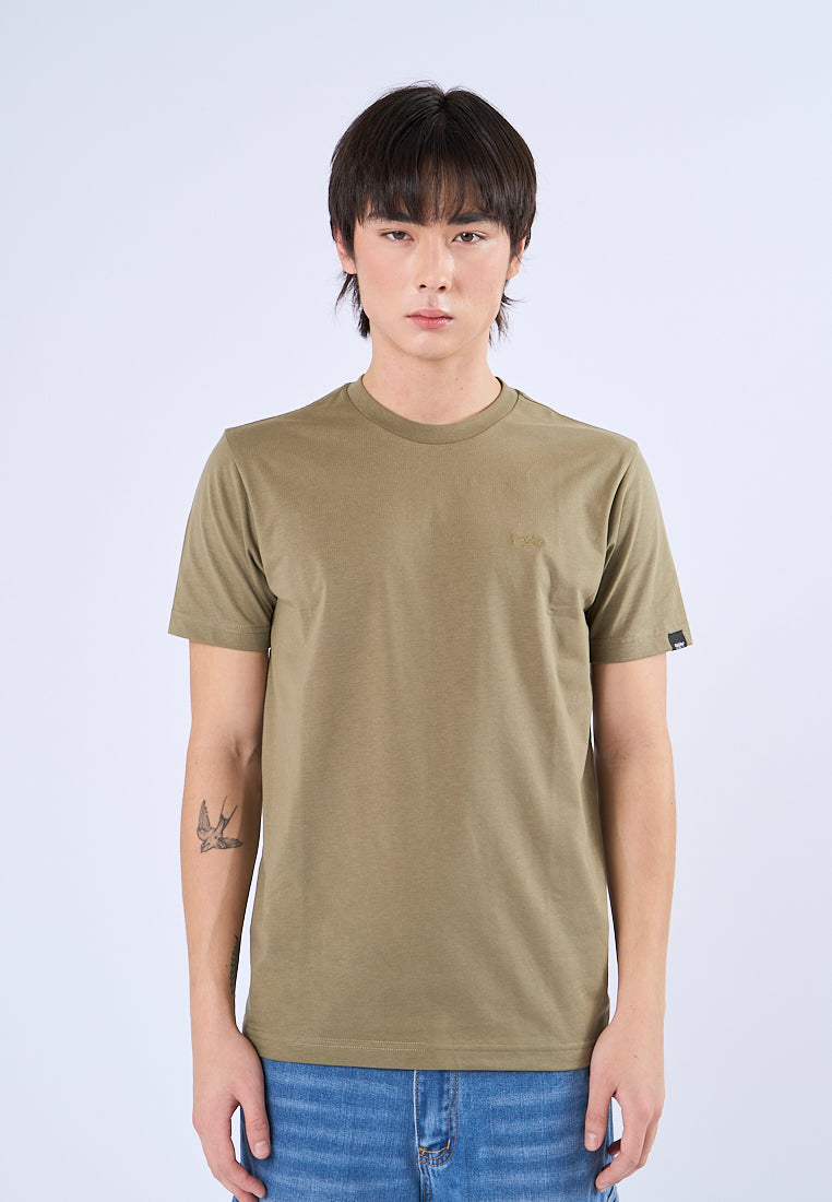 Mossimo Carter Green Muscle Fit Tee