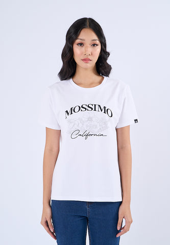 Mossimo Zoey White Classic Fit Tee