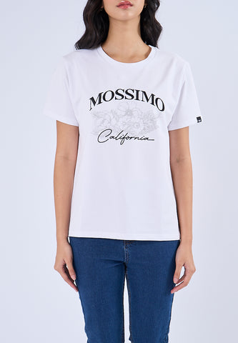 Mossimo Zoey White Classic Fit Tee
