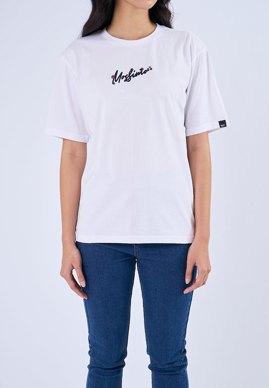 Mossimo Geraldine White Modern Fit Tee