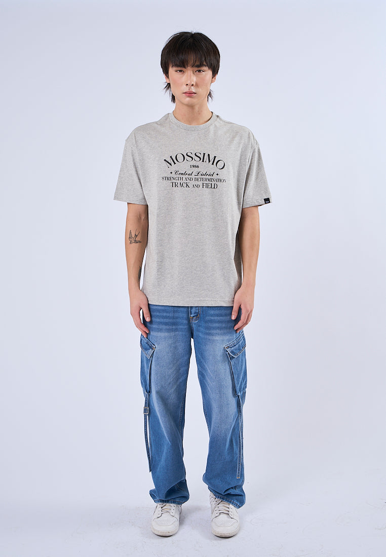 Mossimo Clayton Heather Gray Urban Fit Tee