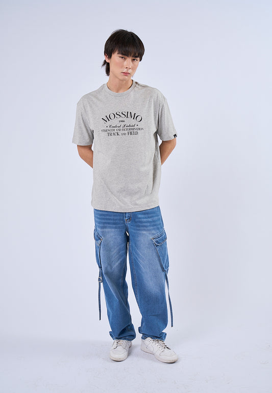 Mossimo Clayton Heather Gray Urban Fit Tee