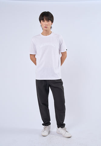 Mossimo Arthur White Premium Classic Fit Tee