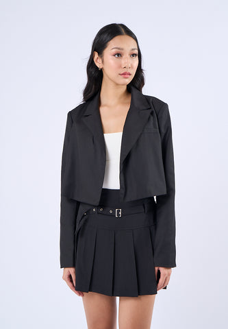 Mossimo Kiara Black Cropped Jacket