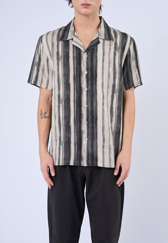 Mossimo Zorro Black Woven Short Sleeves Comfort Fit Fashion Top