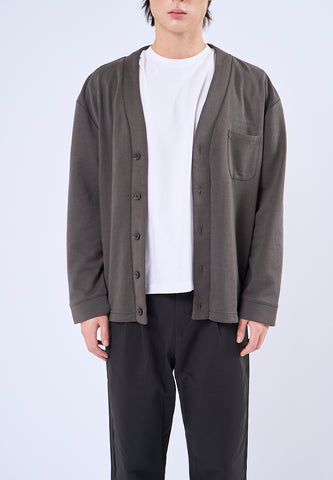 Mossimo Declan Dark Gray Baggy Kimono Jacket