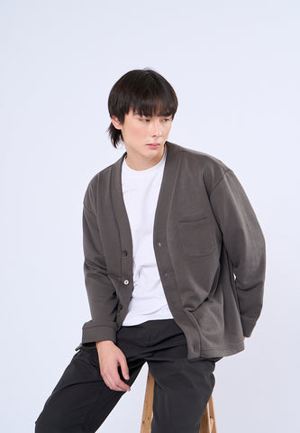 Mossimo Declan Dark Gray Baggy Kimono Jacket