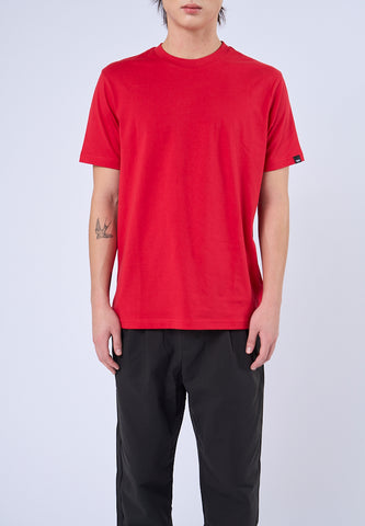 Mossimo Jalen Red Round Neck Classic Fit Tee