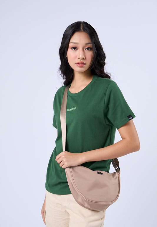 Mossimo Clouie Beige Crossbody Bag