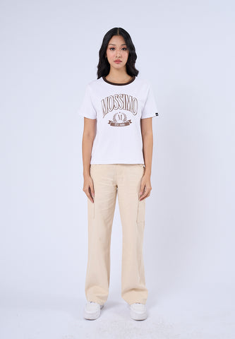 Mossimo Angel White Comfort Fit Tee