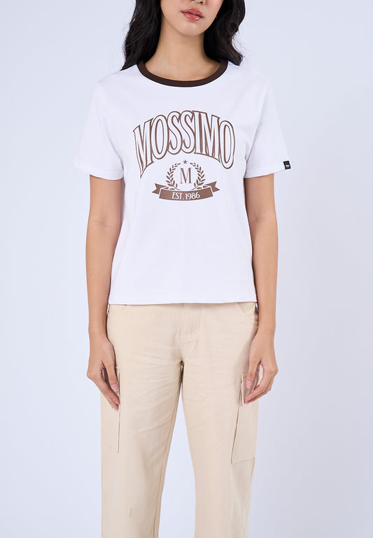 Mossimo Angel White Comfort Fit Tee
