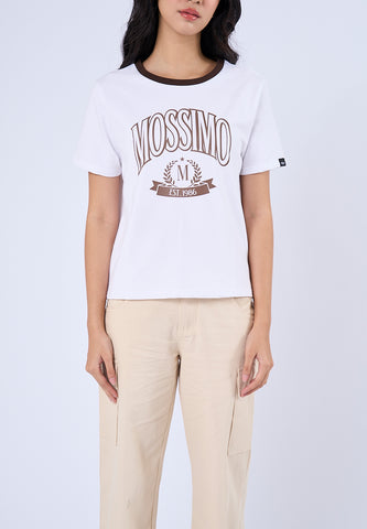 Mossimo Angel White Comfort Fit Tee