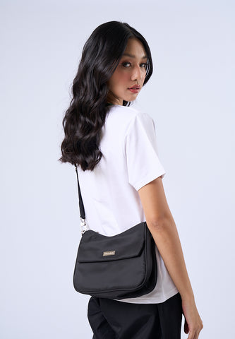Mossimo Sheryn Black Shoulder Bag