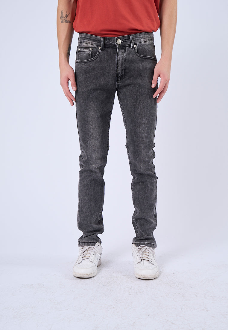 Mossimo Ezra Dark Gray Most Wanted Slim Straight Jeans