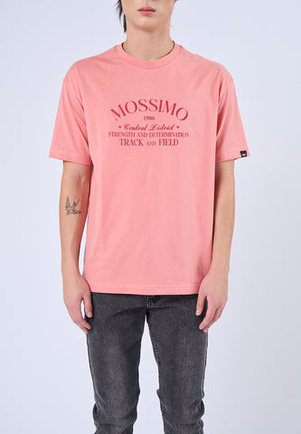 Mossimo Clayton Lobster Bisque Urban Fit Tee