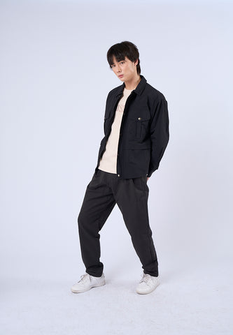 Mossimo Louis Black Baggy Fit Jacket