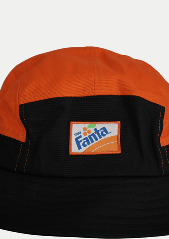 Mossimo Orange Black Fanta Bucket Hat