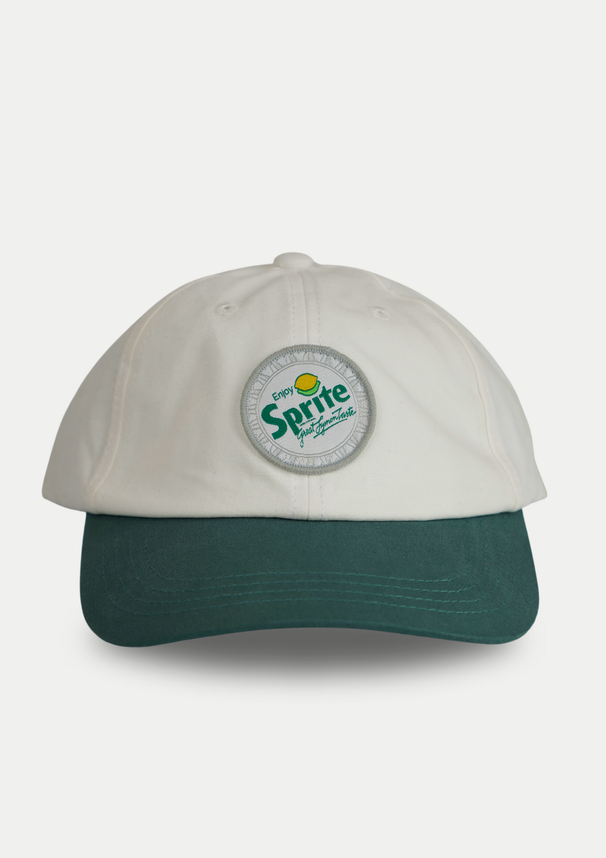 Mossimo White Green Sprite Baseball Cap