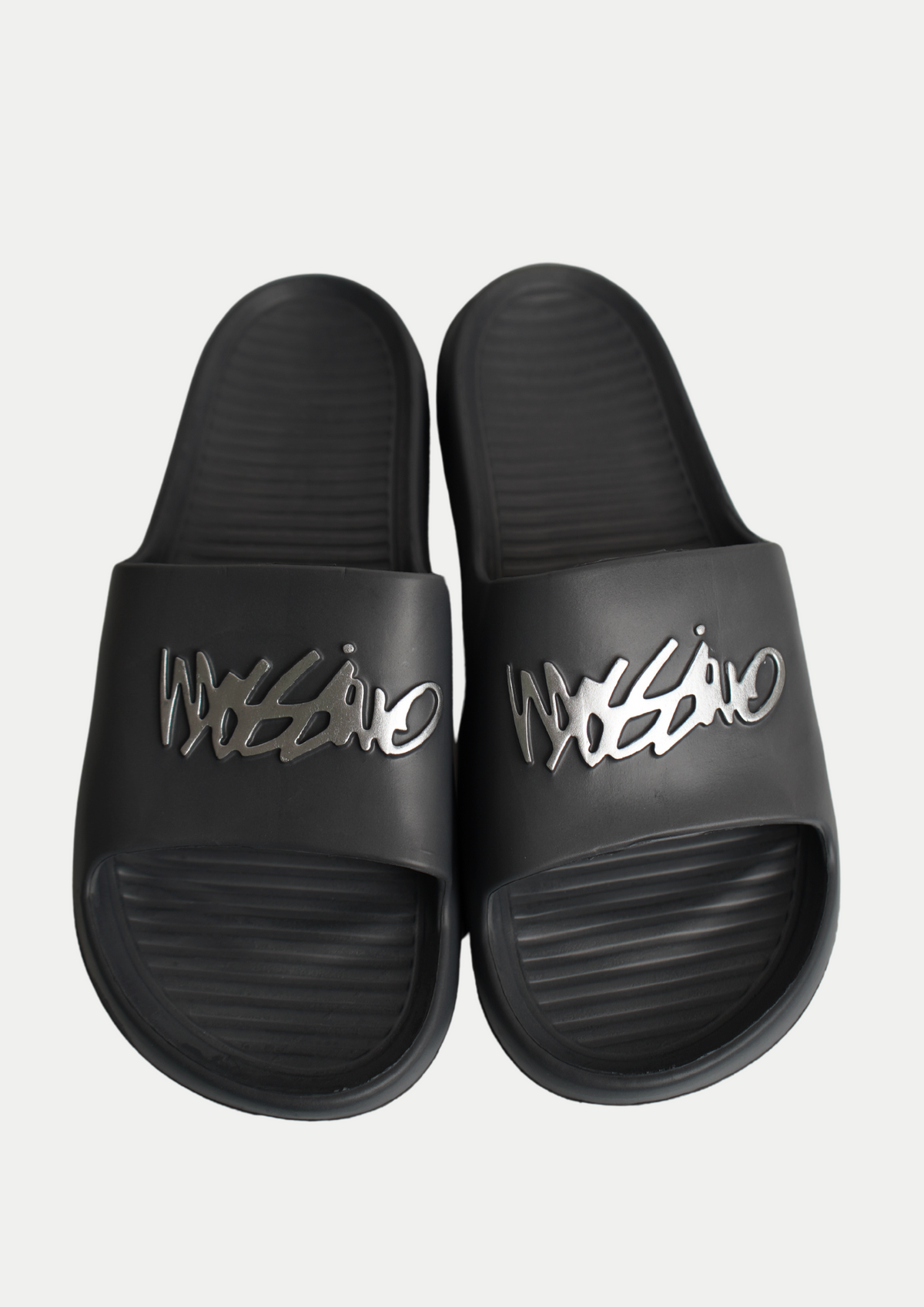 Mossimo Jeck Gray Premium Mens Slides