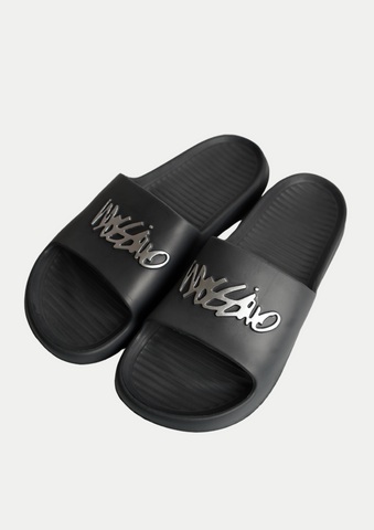 Mossimo Jeck Gray Premium Mens Slides