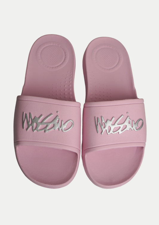 Mossimo Arianne Pink Premium Womens Slides