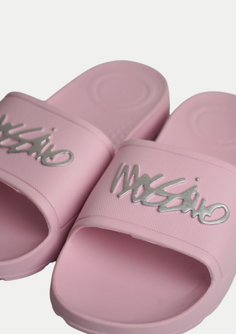 Mossimo Arianne Pink Premium Womens Slides