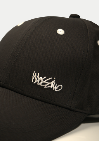 Mossimo Black Baseball Cap with Embroidery