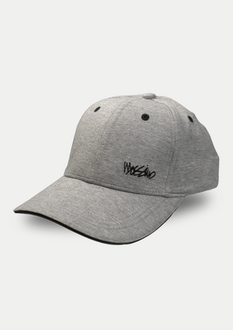 Mossimo Heather Gray Baseball Cap with Embroidery