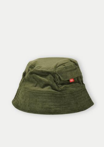 Mossimo Gekko Olive Bucket Hat with Pencil Holder
