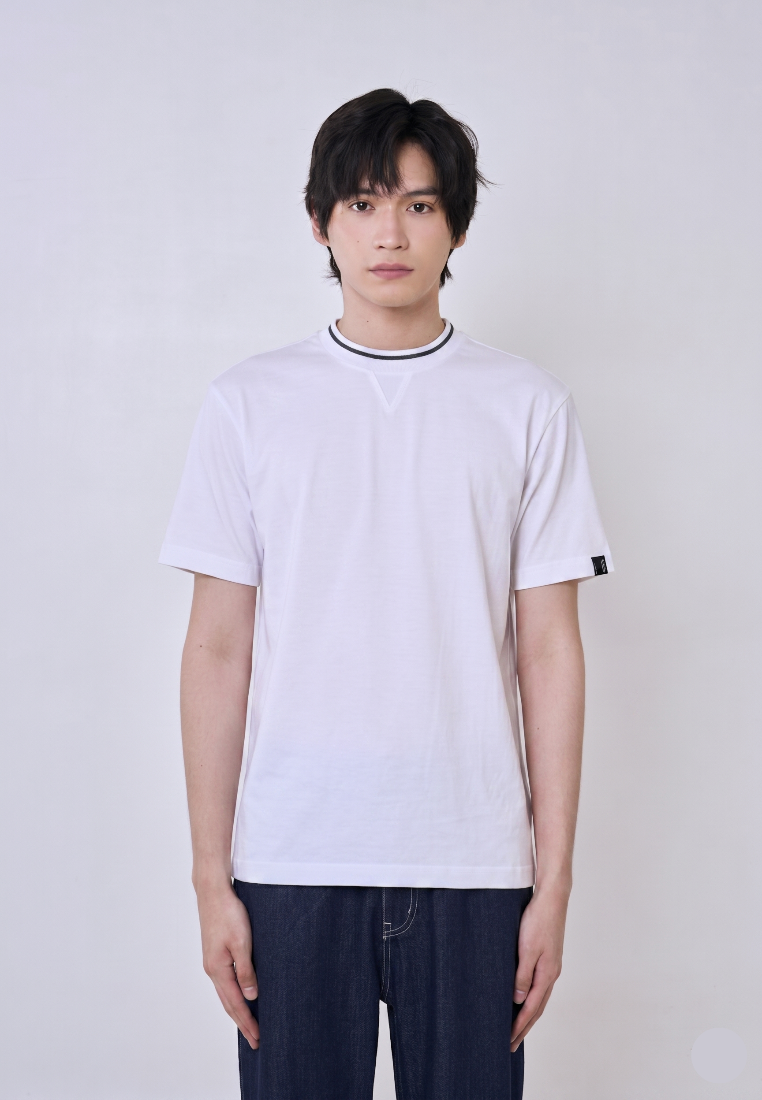 Mossimo Jaxreth White Classic Fit Tee