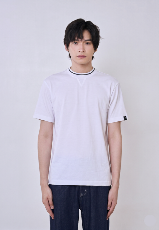 Mossimo Jaxreth White Classic Fit Tee
