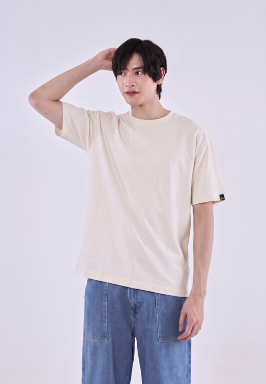 Mossimo Thomas Cream Urban Fit Tee