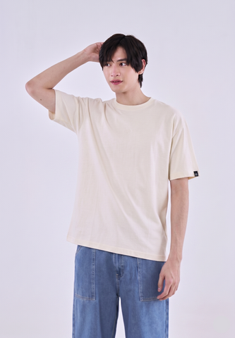 Mossimo Thomas Cream Urban Fit Tee