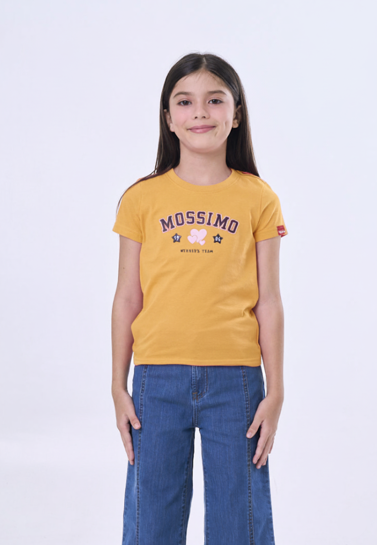 Mossimo Kids Cheryl Yellow Basic Graphic Tshirt