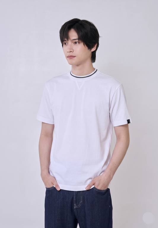 Mossimo Jaxreth White Classic Fit Tee