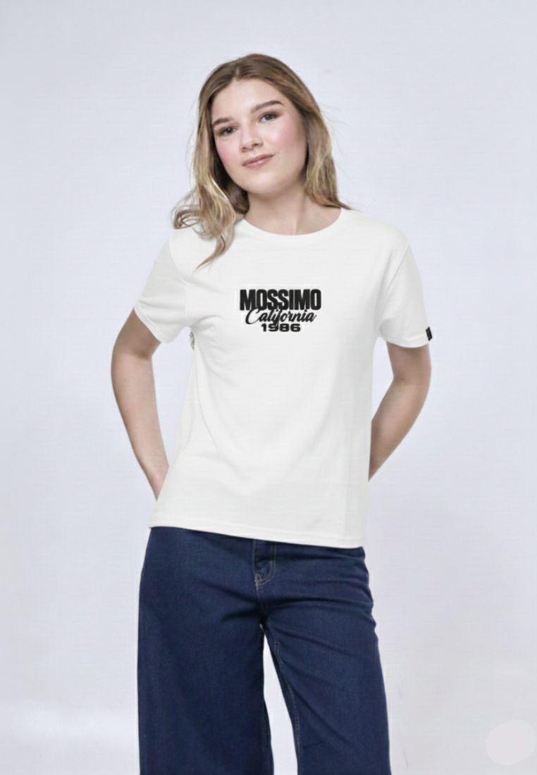 Mossimo Elisabetta White Classic Fit Tee