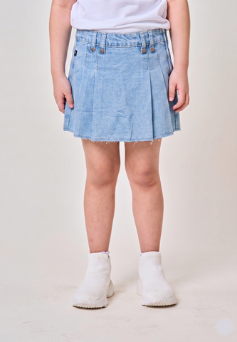 Mossimo Kids Lorena Light Blue Denim Skort