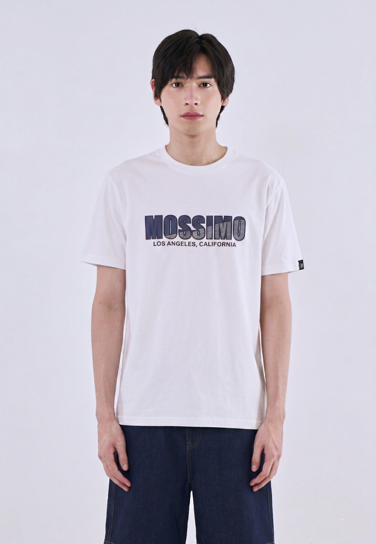 Mossimo Dashiell White Classic Fit Tee