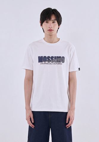 Mossimo Dashiell White Classic Fit Tee